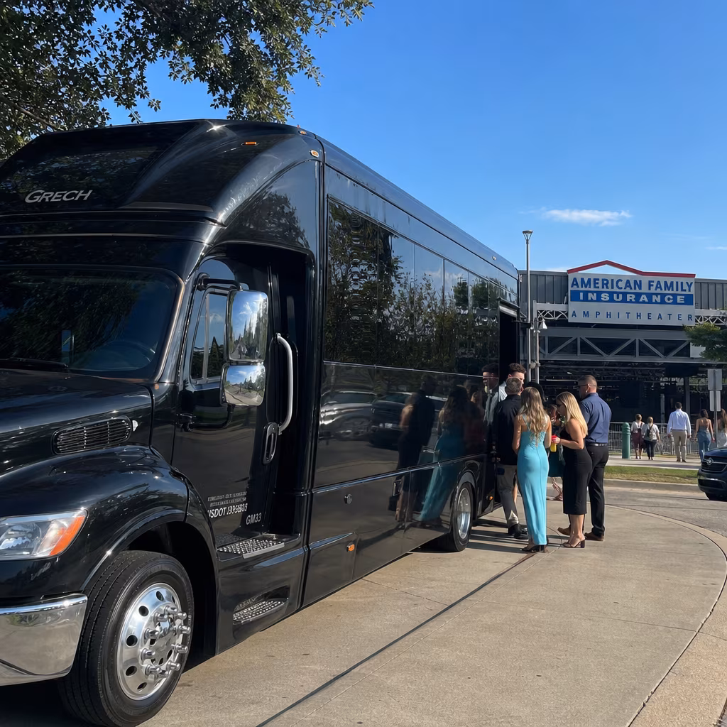 Party Bus to the American Family Insurance Amphitheater