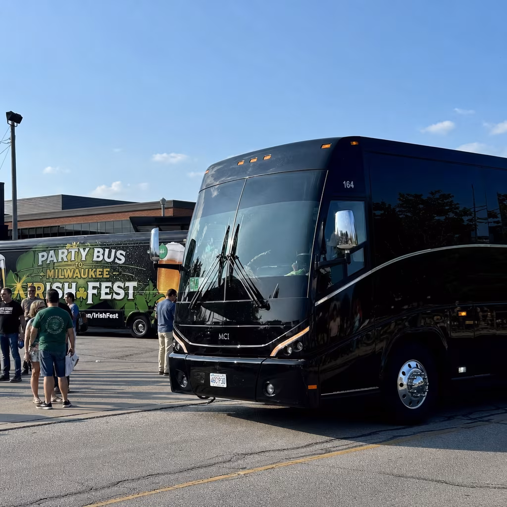 Party Bus to Milwaukee Irish Fest