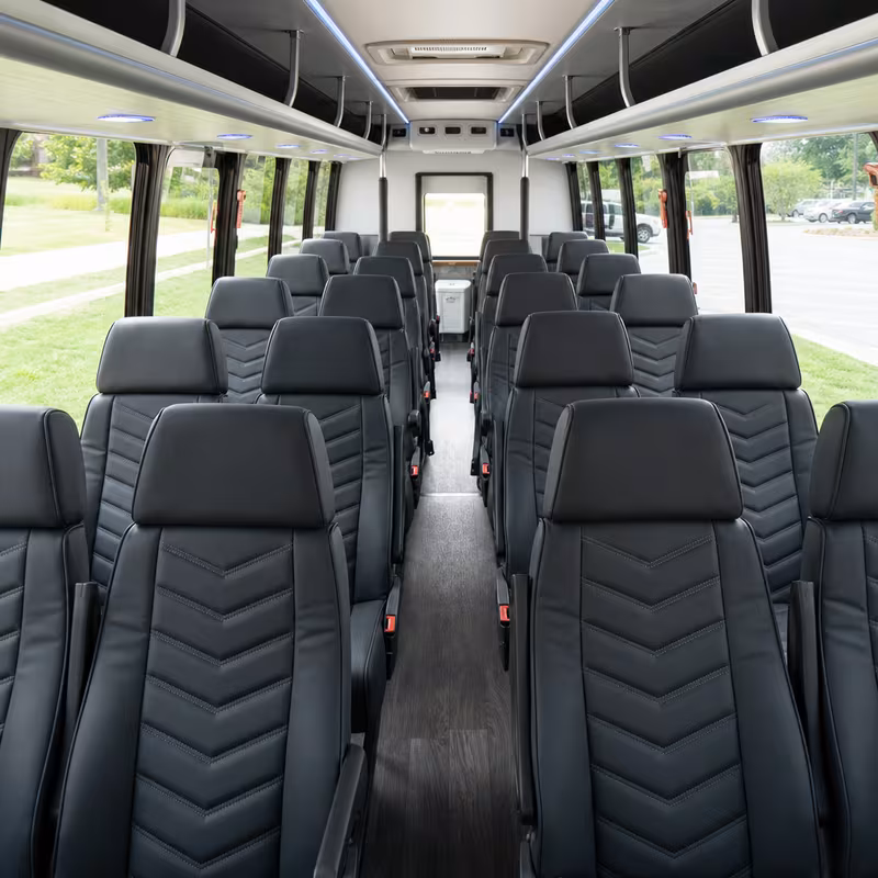 minibus interior