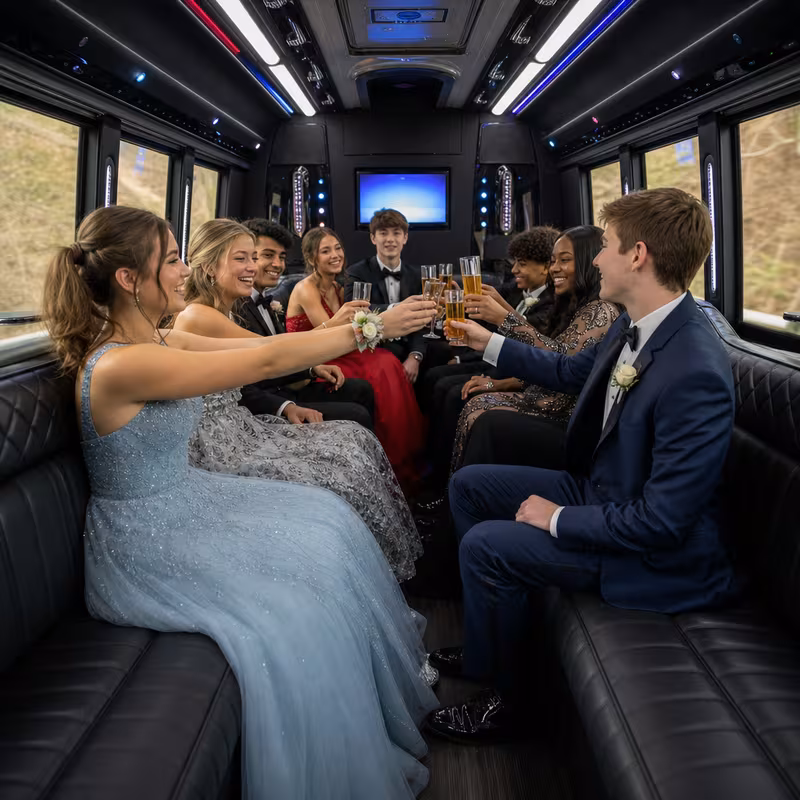 Milwaukee Prom & Homecoming Transportation fleet vehicle