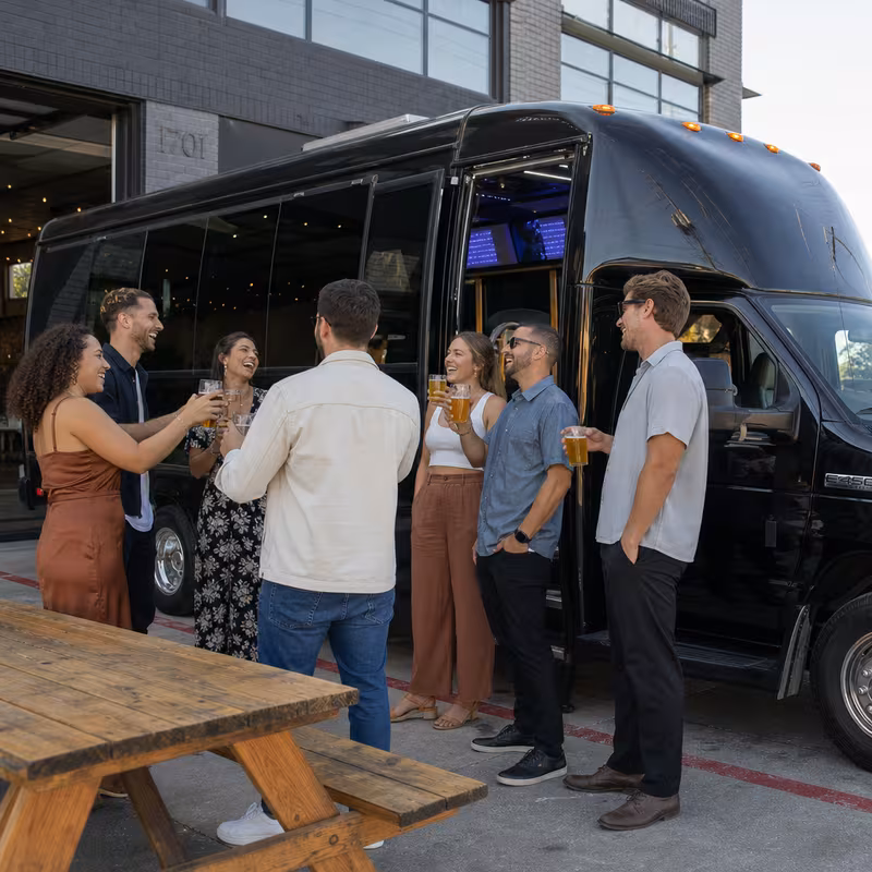 Milwaukee Winery & Brewery Tour Transportation fleet vehicle